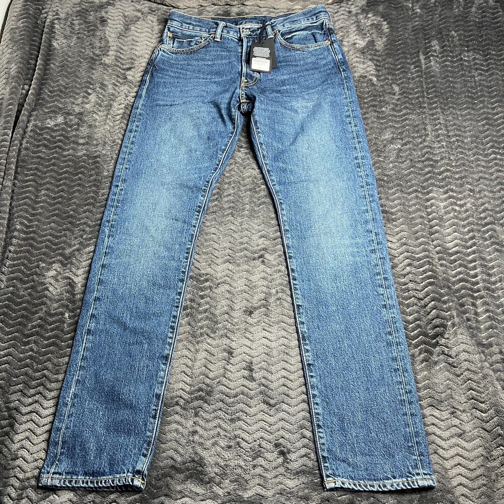 Buck Mason M036 Maverick Slim Japanese Denim Jeans size 30 Indigo NWT